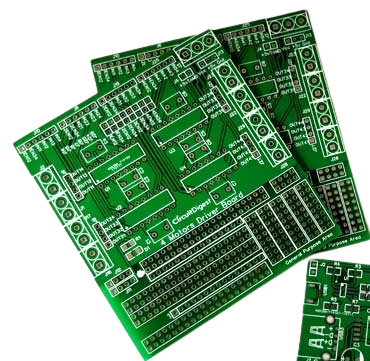 An image of a printed circuit board